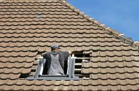 Pose de velux - Plesder